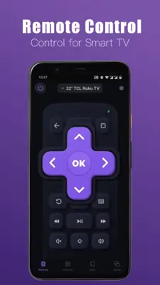 Roku TV & Roku Stick Remote Control android App screenshot 6